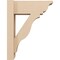 Ekena Millwork 6-in W x 14-in D x 18-in H Funston Trad Rough Cedar Woodgrain TimberThane Outlooker, Primed Tan OUTUR060X14X18FST04RCPR - alternate 3